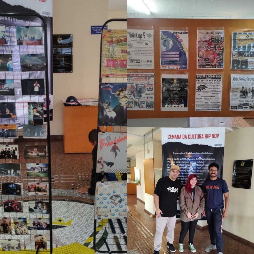Exposição em museu da Cena Hip Hop PG